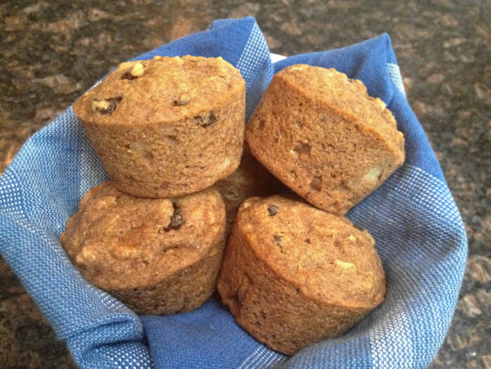 Apple Raisin Spelt Muffins Apple Raisin Spelt Muffins