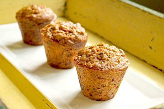 Fruit Sweetened Orange Ginger Spelt Muffins Fruit Sweetened Orange Ginger Spelt Muffins