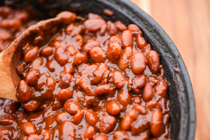 Navy Beans in a Homemade Barbecue sauce