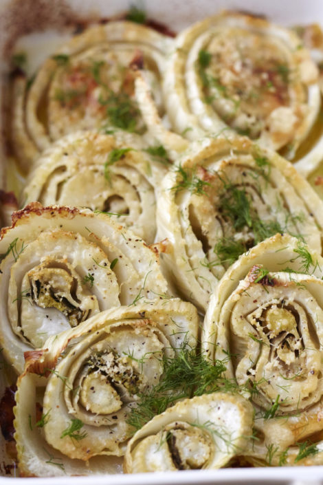 Roasted Fennel with Parmesan Roasted Fennel with Parmesan